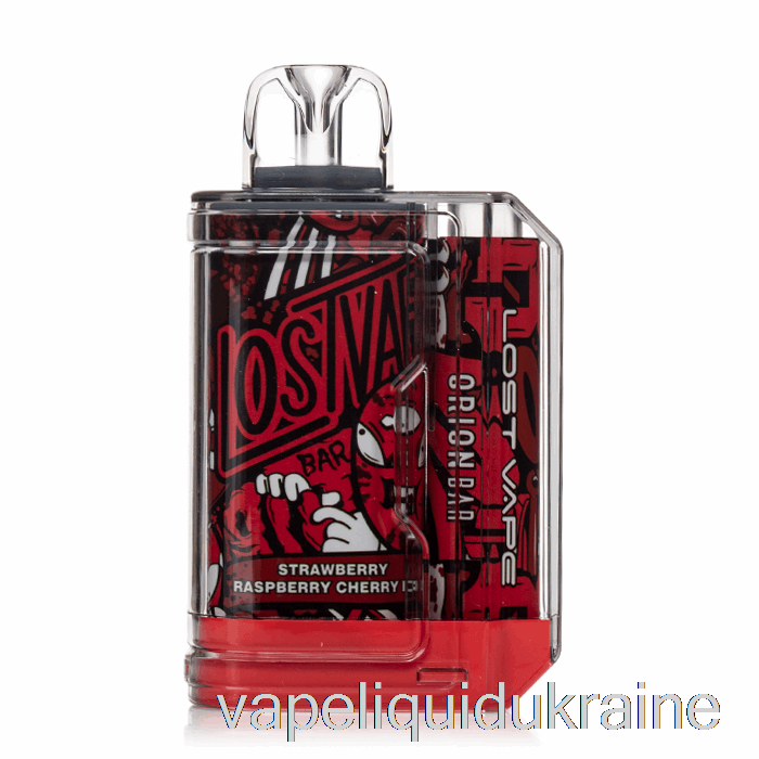 Vape Ukraine Lost Vape Orion BAR 7500 Disposable Strawberry Raspberry Cherry Ice